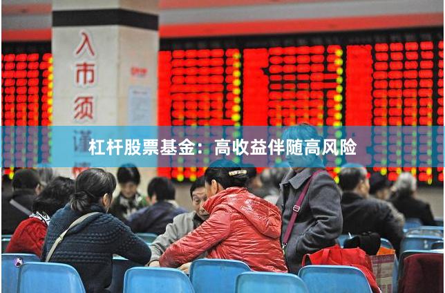 杠杆股票基金：高收益伴随高风险